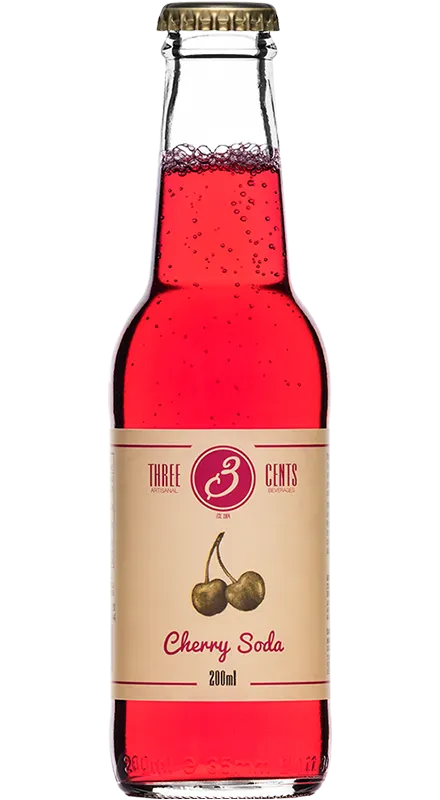 Three Cents Cherry Soda 24 x 0.2L
